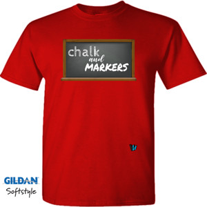 Kaos chalk and markers