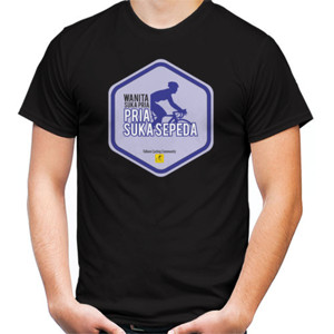 Kaos Pria Suka Sepeda