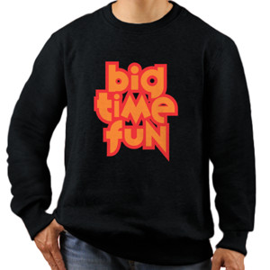 Jaket Sweater Distro Big time fun