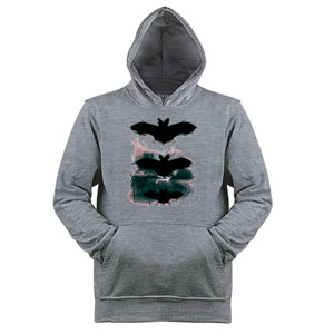 Jaket Hoodie Bats Land Halloween