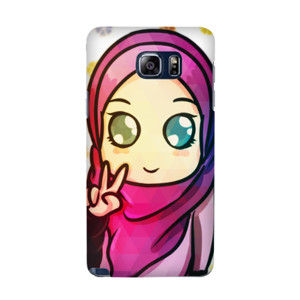 Hijab Cartoon 2 Casing HP