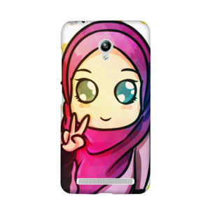 Hijab Cartoon 2 Casing HP