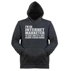 Jaket Hoodie Internet Marketer