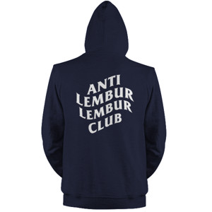 Jaket Hoodie Kaos Anti Lembur Lembur Club