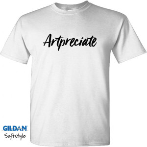 Kaos Artpreciate White