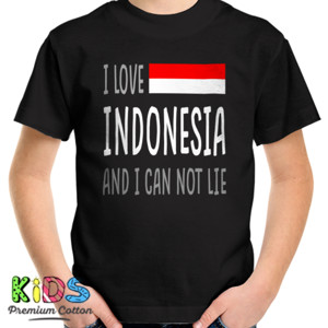 Kaos I LOVE INDONESIA AND I CAN NOT LIE 3