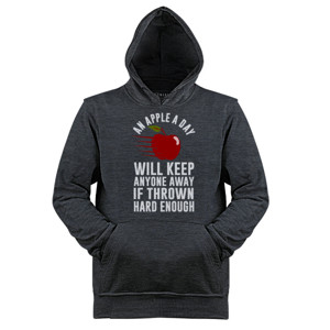 Jaket Hoodie AN APPLE A DAY