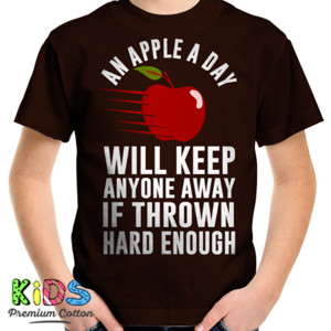 Kaos AN APPLE A DAY