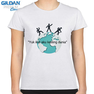 Kaos Yuk ikut aku keliling dunia