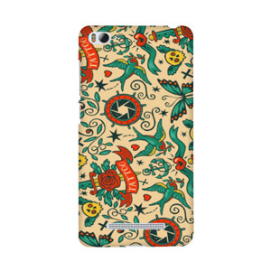 Pattern Tattoo 0127 Custom Case Casing HP