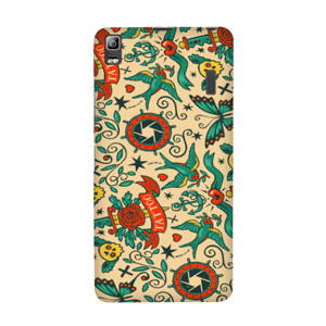 Pattern Tattoo 0127 Custom Case Casing HP