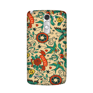 Pattern Tattoo 0127 Custom Case Casing HP