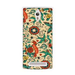 Pattern Tattoo 0127 Custom Case Casing HP