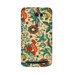 Pattern Tattoo 0127 Custom Case Casing HP