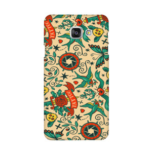 Pattern Tattoo 0127 Custom Case Casing HP