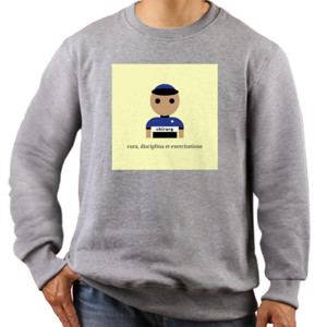 Jaket Sweater YSCC - chirurg jersey white