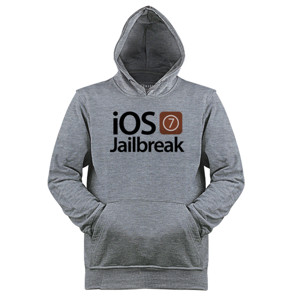 Jaket Hoodie Kaos Iphone - ios 7 Jailbreak (CLIPN02)