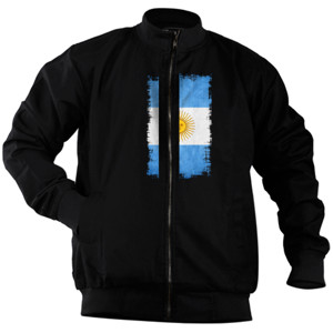 Jaket Bomber Kaos Argentina Flag (SB7FW)