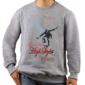 Jaket Sweater Kaos Surfing - High Style (SB1TU)