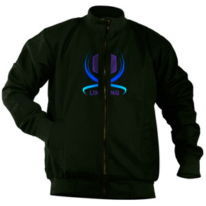 Jaket Bomber LINGLING Brand - Kaos Pria & Wanita