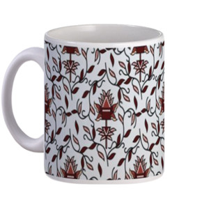 Mug Mug Batik Motif Kembang Formal