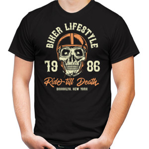 Kaos Biker Lifestyle Ride Till Death