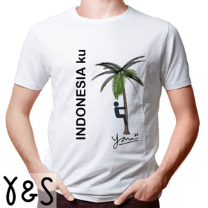 Kaos Budaya Indonesia Nyiur Kelapa
