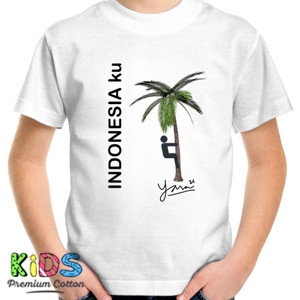 Kaos Budaya Indonesia Nyiur Kelapa