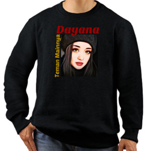 Jaket Sweater Teman mainnya Dayana
