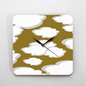 Jam Dinding Awan (Cloud)