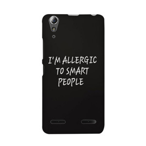 I am Allergic To Smart People Quote Casing HP