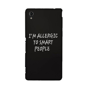 I am Allergic To Smart People Quote Casing HP