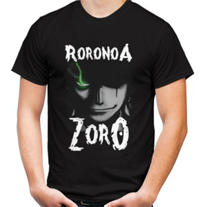 Kaos Gildan Kaos Anime Roronoa Zoro 