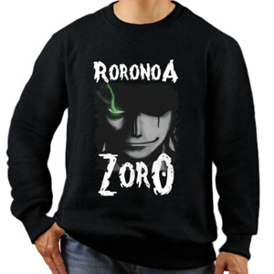 Jaket Sweater Gildan Kaos Anime Roronoa Zoro 