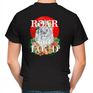 Kaos Roar Out Loud, Lion on red moon (back side only)