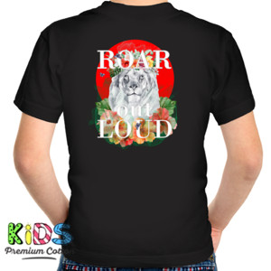 Kaos Roar Out Loud, Lion on red moon (back side only)