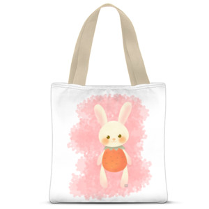 Tas Tote Fullprint Tas Totebag Fullprint Cute Bunny