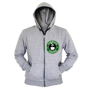 Hoodie Zipper Starbuck Tubruck Coffee