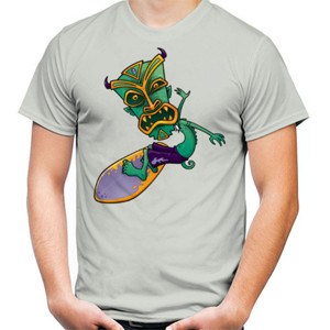 Kaos Tiki Surfer Dude