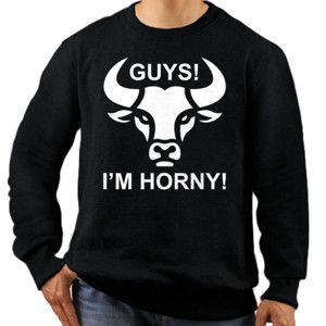 Jaket Sweater GUYS I'M HORNY