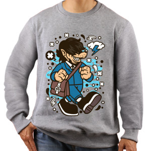 Jaket Sweater Wolf Going To Work