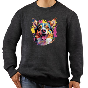 Jaket Sweater Kaos Gambar Anjing 041