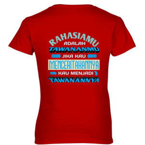 Kaos Rahasiamu adalah tawananmu