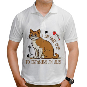 Kaos Polo Only here for Alibi