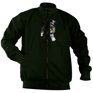 Jaket Bomber Kaos Gambar Anjing 433