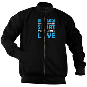 Jaket Bomber Kaos Billiard / Baju Bilyar 089