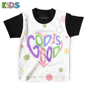 Kaos Anak Full-Print God is Good