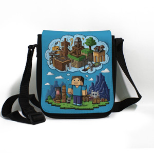 Tas Selempang Minecraft Creativity