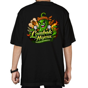 Kaos Oversize Lombok Hijau