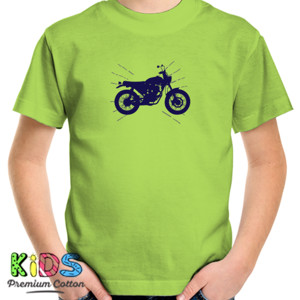 Kaos Kaos Tema Anak Motor -Polos